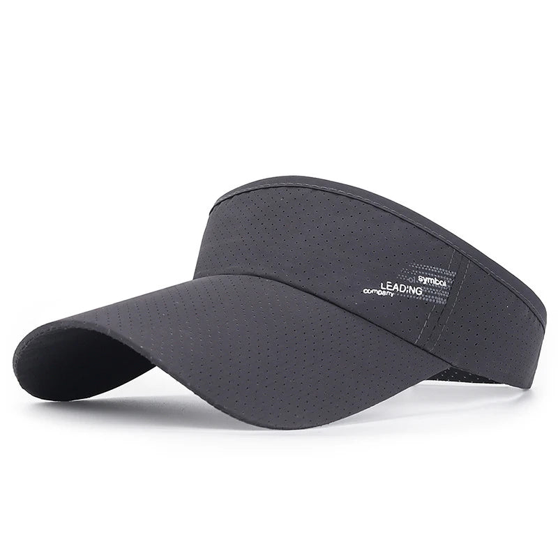 Fashion Summer Sport Outdoor Sun Hats Big Brim Empty Top Baseball Caps Quick Dry Hats for Women& Men Golf Hat