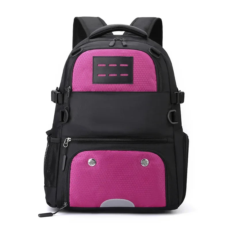 Basketball Bag, Sports Backpack, Men's Waterproof Outdoor Football Bags Large Capacity Backpacks Independent Shoe Compartment 가방