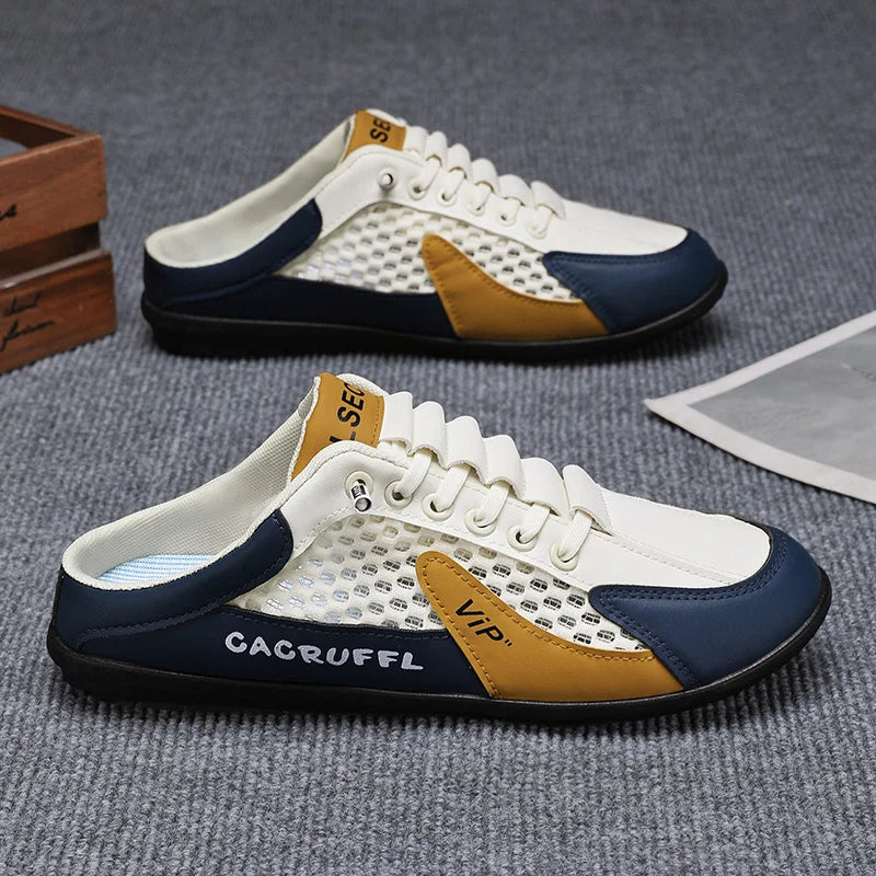 【Sports Shoes】Men's Fashionable and Trendy Non-Slip Wear-Resistant Casual Shoes Men's Walking Shoes