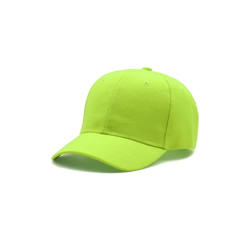 Customized Printed Logo DIY Baseball Cap Unisex Adjustable Men Women Sport Trucker Hat Solid Color Personalized Caps