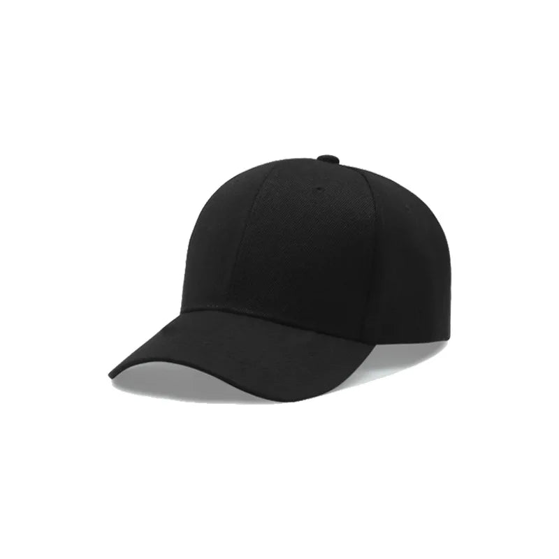 Customized Printed Logo DIY Baseball Cap Unisex Adjustable Men Women Sport Trucker Hat Solid Color Personalized Caps