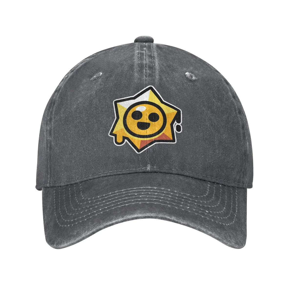 player B-Brawls Baseball Caps Retro Distressed Washed  Sun Cap Unisex Style Outdoor Running Golf  Adjustable Hats Cap