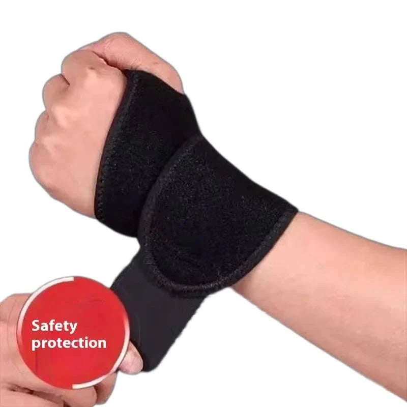 Sports Wrist Brace - Breathable Support for Gym, Volleyball, Basketball - Relief for Wrist Pain, Sprains & Tendonitis - Men/Wome