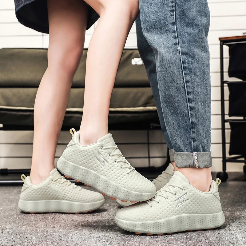 Women's Sports Breathable Lightweight Training Shoes with Foot Sensing Massage Technology Men's Comfortable Casual Sneakers