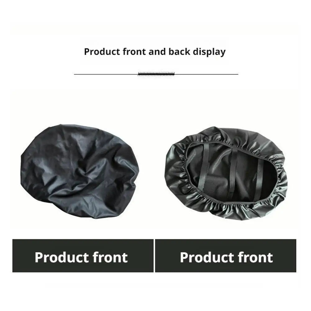 Motorcycle Seat Cover Waterproof Rain Dustproof Motorbike Scooter Cushion Seat for Sun Protection with Stretch Leather Bag