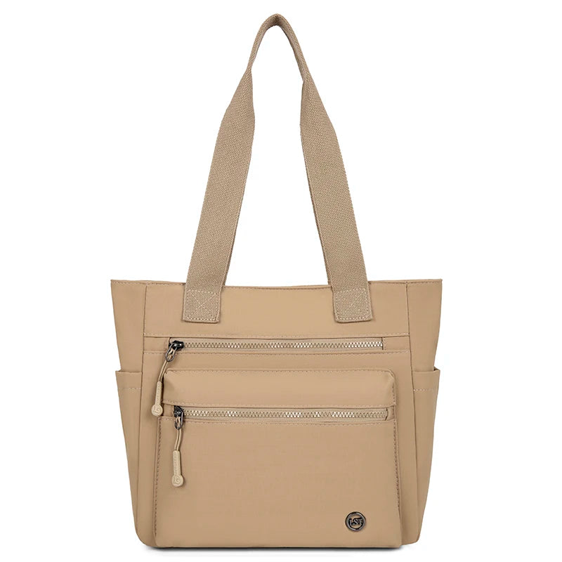 Women Tote Bag Large Capacity Waterproof Canvas Eco-friendly Shoulder Handbag Work School Travel Shopping Daily Essential