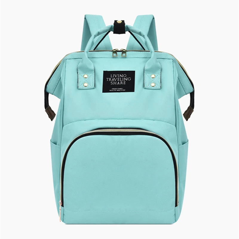 Mommy Bag: Simple, Stylish, Lightweight, Double Shoulder Mommy Bag: Multifunctional, Large Capacity Outgoing Mother and Baby Bac