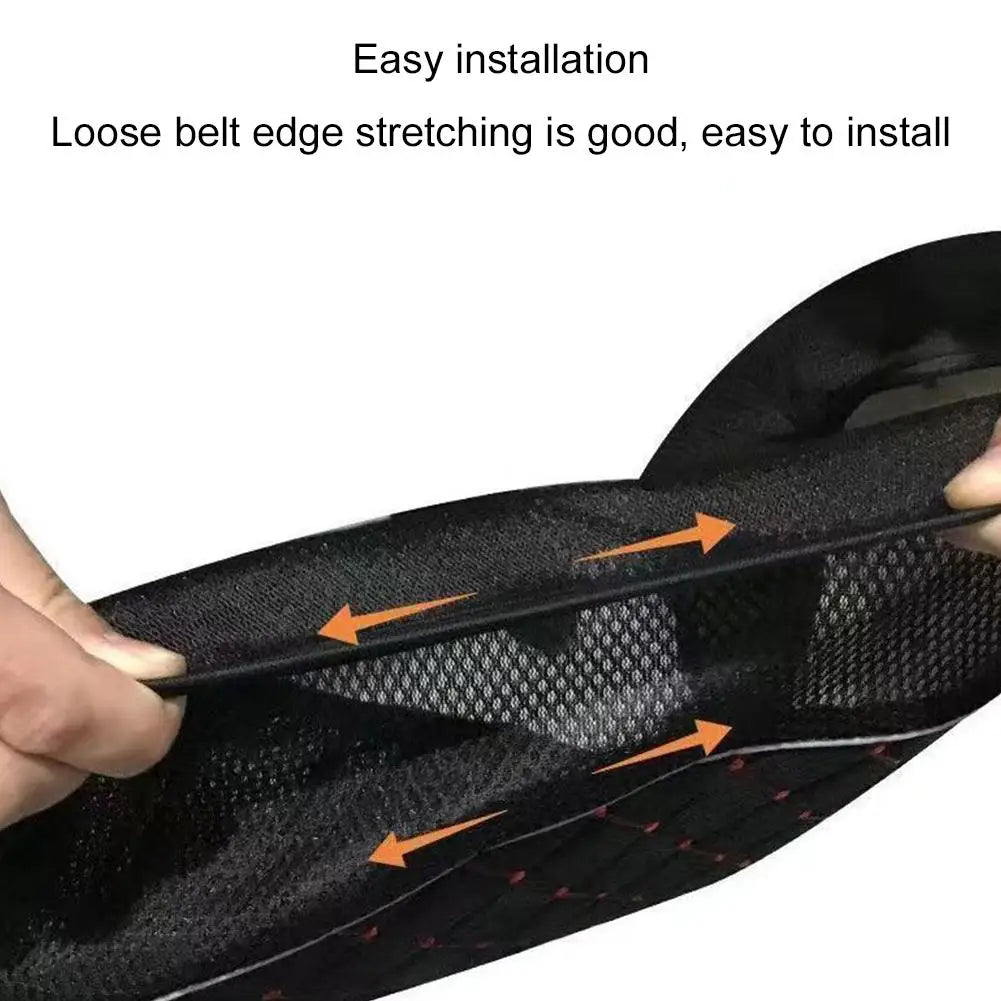 Universal Motorcycle Seat Cover,3D Spacer Mesh Fabric Scooter Cushion Breathable Anti-Slip Moped Seat Cover for Comfort Riding