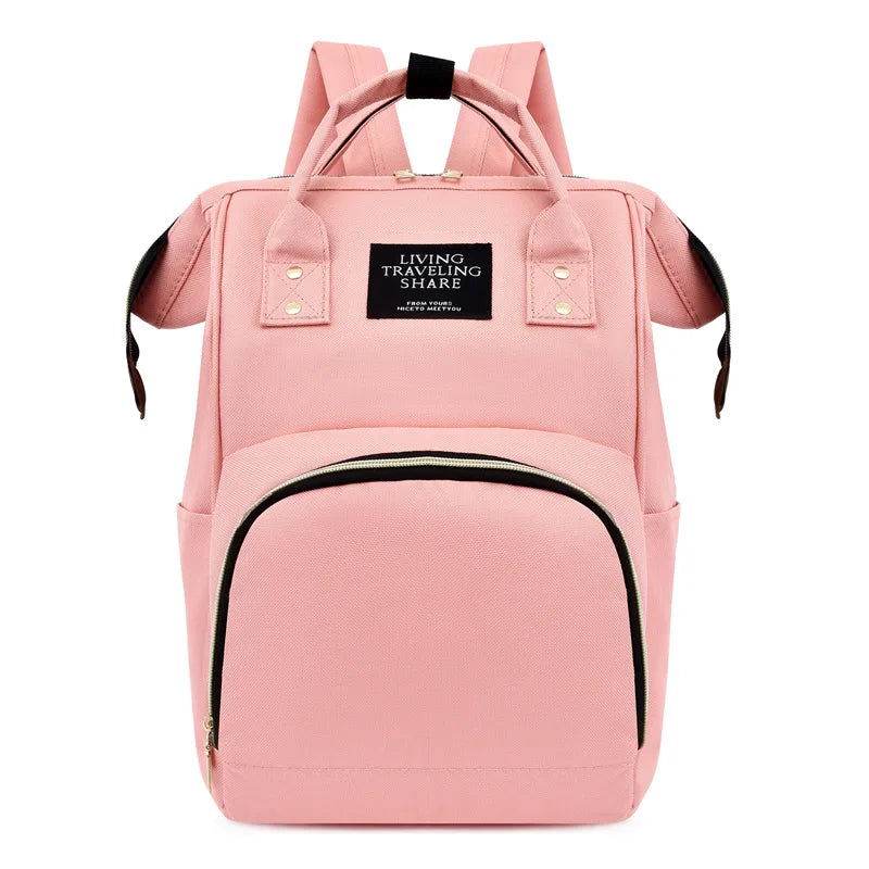 Mommy Bag: Simple, Stylish, Lightweight, Double Shoulder Mommy Bag: Multifunctional, Large Capacity Outgoing Mother and Baby Bac