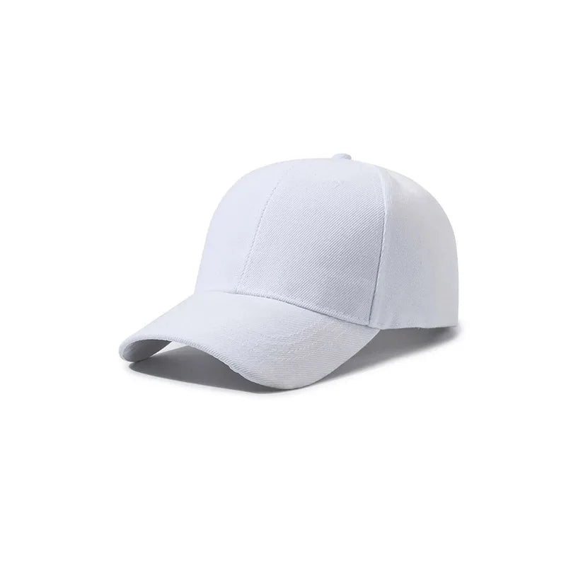 Customized Printed Logo DIY Baseball Cap Unisex Adjustable Men Women Sport Trucker Hat Solid Color Personalized Caps