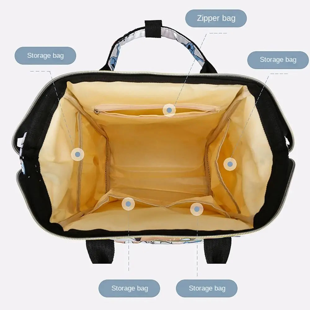 Baby Bag Maternity Baby Care Multi-Function Tote Bag Pockets Large Capacity Travel Backpack Diaper Bag Mummy Bag Nappy Bags