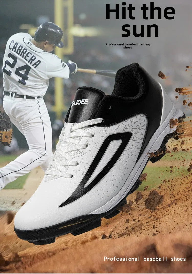 New Baseball and Softball Shoes, Summer Youth Rubber Spikes, Long Spikes, Grippy Venue Training Shoes