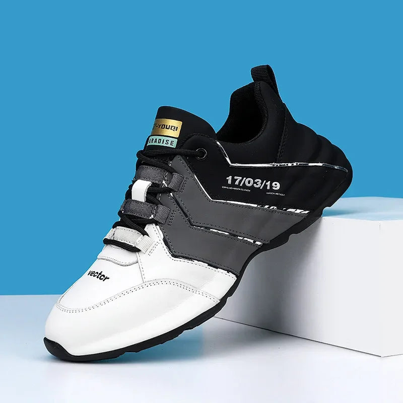 Men's Sports Shoes Outdoor Running Shoes Casual Lace Up Tennis Shoes Male Footwear   New Sneakers for Men