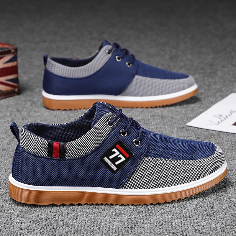 New Fashionable Trendy Men's Shoes Casual Sports Shoes Comfortable and Versatile Knitted Sneakers Man Tennis Shoes