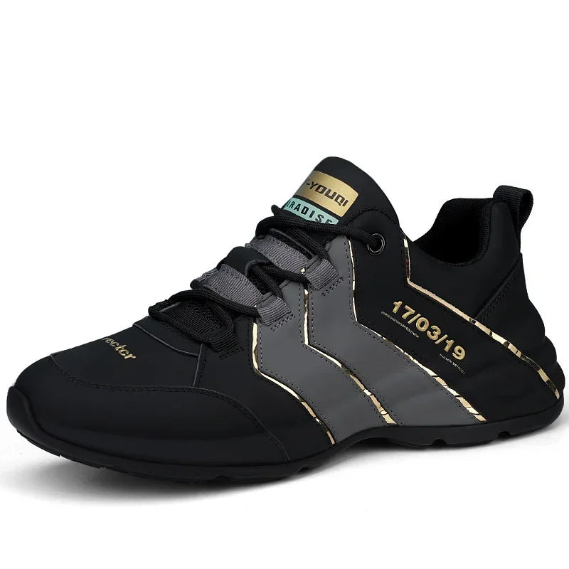 Men's Sports Shoes Outdoor Running Shoes Casual Lace Up Tennis Shoes Male Footwear   New Sneakers for Men