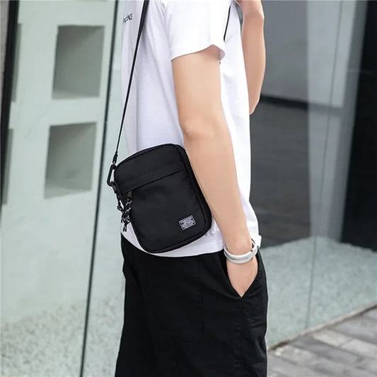 Shoulder Bag Oxford Cloth Casual Men's Satchel Small Square Bag Fashion Diagonal Crossover Hand Machine Women's Handbags Luggage