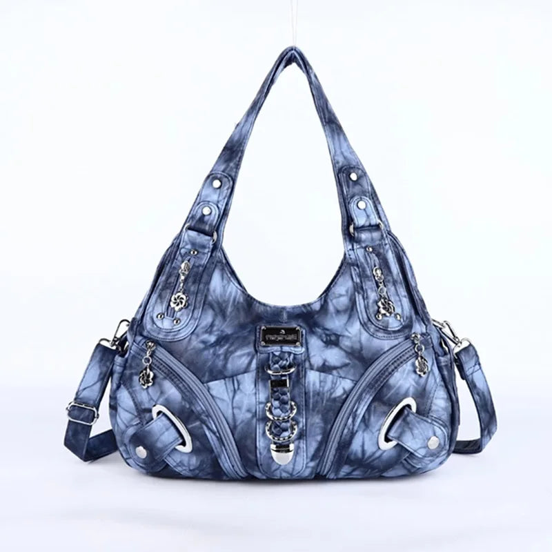 Women Handbags Fashion Shoulder Bag Large Tote Top-handle Shopping Pack Multifunctional Satchel Lady Hobos Purse