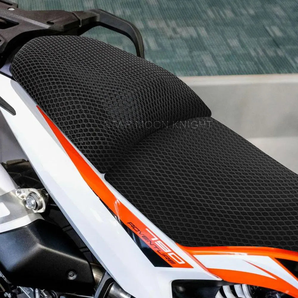 Motorcycle Seat Cover For 790 ADV 790 890 Adventure / S Anti-Slip 3D Mesh Seat Cushions Guard Breathable Passenger Seat Covers