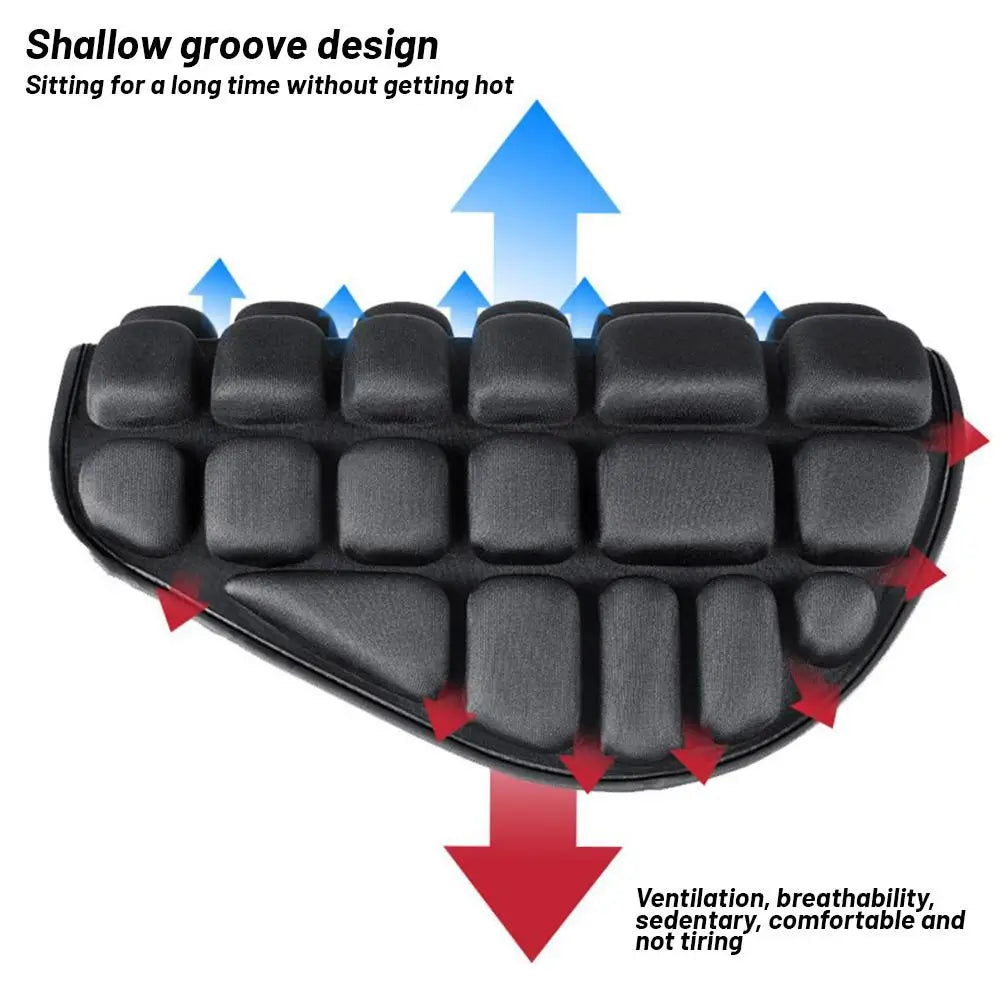 Motorcycle 3D Seat Cushion Soft Comfortable Breathable Motorcycles Seat Cover Cushion EVA Foam Seat Covers Mats Motorcycles Seat