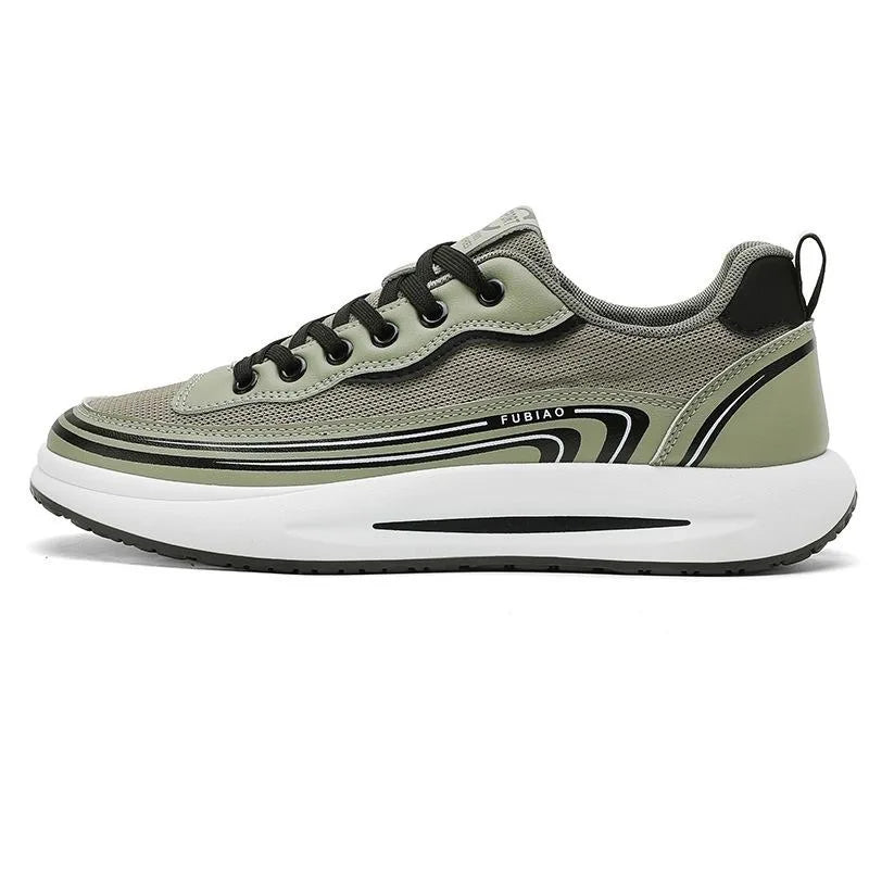 Mens Casual Sport Shoes Loafers Summer Breathable Mesh Tennis Sneakers Outdoor Non‑Slip Lightweight Running Shoes