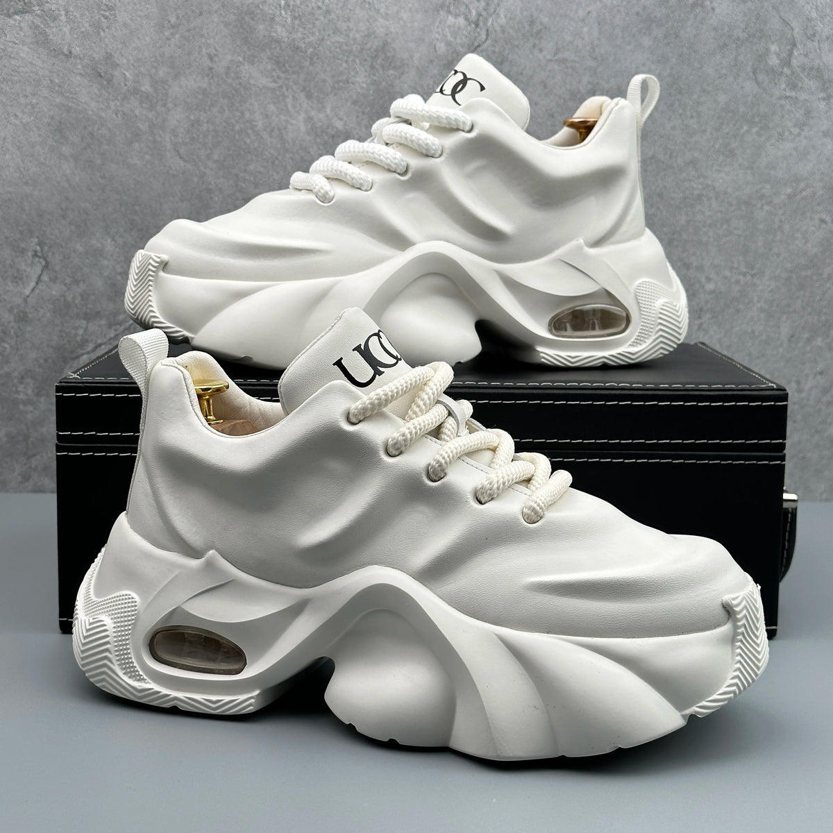 Men's casual sports shoes, thick-soled for height increase and wear resistance, comfortable interior, suitable for both sports and casual use