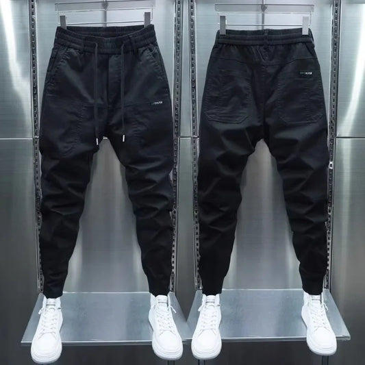 2023 Spring Autumn Men's Trousers Janpan Fashion Streetwear Joggers Pants Men Casual Men Clothing Elastic Waist Sweatpants Men