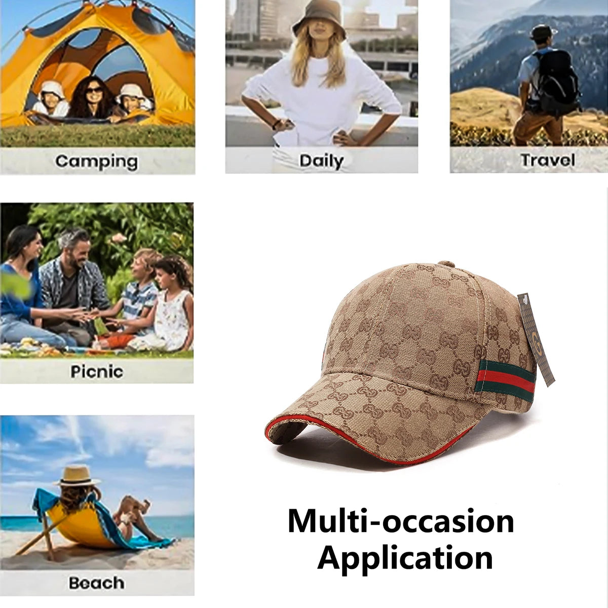 Hats Women's Sports Fashion Outdoor Baseball Caps Men's Embroidered Letter Caps Show Face Slimming Sun Protection Sun Hats