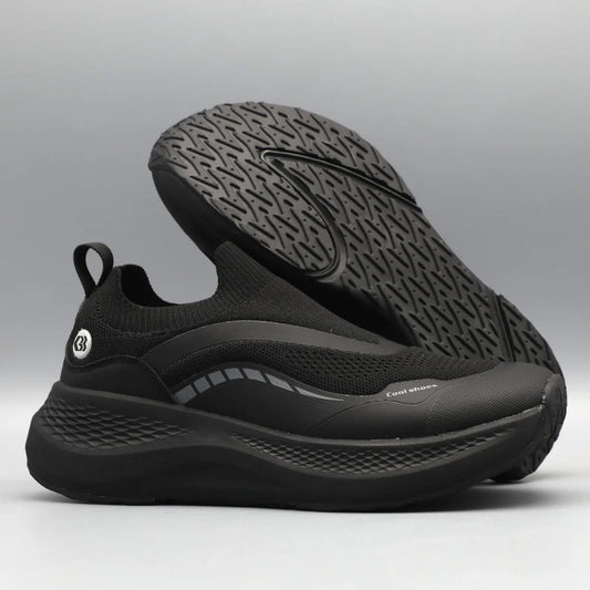 Men's Outdoor Sports Casual Shoes Slip-On Spring Summer Breathable Comfortable Thick Bottom Anti-Slip Lightweight EVA Midsole