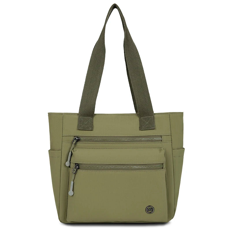 Women Tote Bag Large Capacity Waterproof Canvas Eco-friendly Shoulder Handbag Work School Travel Shopping Daily Essential