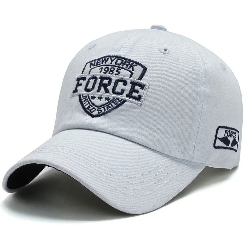 Men's Baseball Cap Versatile Trendy Baseball Cap for Outdoor Sports European and American Fashion Lettered Baseball Caps