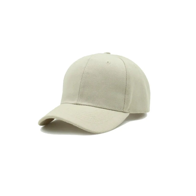 Customized Printed Logo DIY Baseball Cap Unisex Adjustable Men Women Sport Trucker Hat Solid Color Personalized Caps