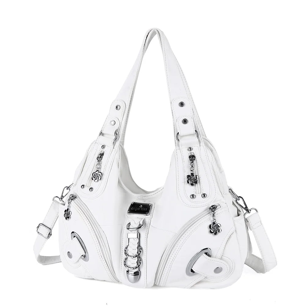 Women Handbags Fashion Shoulder Bag Large Tote Top-handle Shopping Pack Multifunctional Satchel Lady Hobos Purse