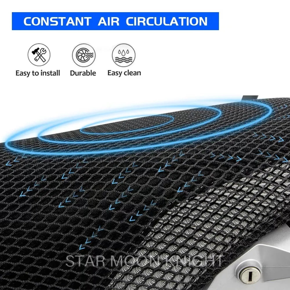 Motorcycle Seat Cover For 790 ADV 790 890 Adventure / S Anti-Slip 3D Mesh Seat Cushions Guard Breathable Passenger Seat Covers