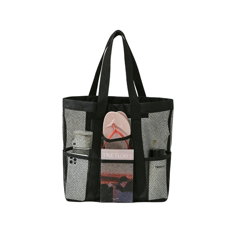 Beach Tote Bag Packaging Makeup Organizer Swimming Travel Accessories Cosmetic Bag Shopping Storage Bag Women Handbag Yoga Gym