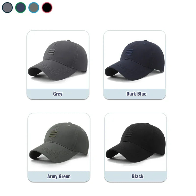 2027 A New Stylish and Soft-brimmed Baseball Cap with A Rugged Outdoor Sports and Casual Look. Suitable for Both Men and Women.
