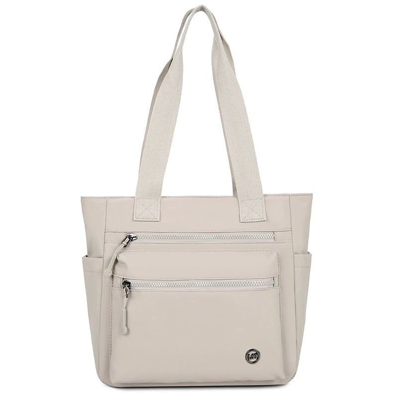 Women Tote Bag Large Capacity Waterproof Canvas Eco-friendly Shoulder Handbag Work School Travel Shopping Daily Essential