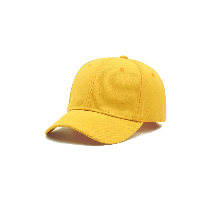 Customized Printed Logo DIY Baseball Cap Unisex Adjustable Men Women Sport Trucker Hat Solid Color Personalized Caps