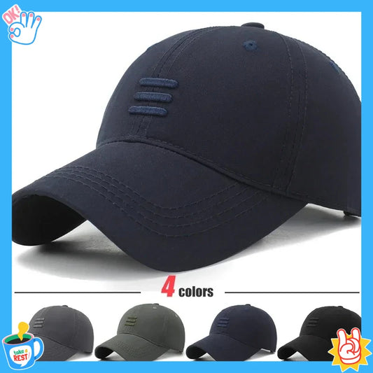 2027 A New Stylish and Soft-brimmed Baseball Cap with A Rugged Outdoor Sports and Casual Look. Suitable for Both Men and Women.
