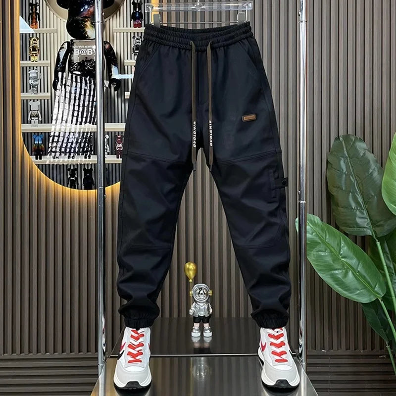 2023 Spring Autumn Men's Trousers Janpan Fashion Streetwear Joggers Pants Men Casual Men Clothing Elastic Waist Sweatpants Men