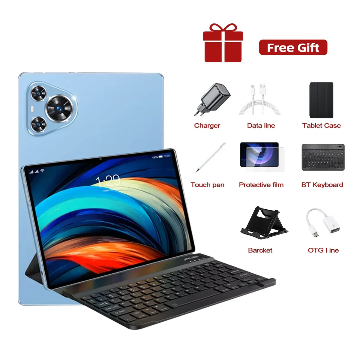 2025 Latest Global First Tablet mi Pad Android 15 Snapdragon 8Gen3 11 inch Soft Light Screen Pad 16 Pro WiFi GPS WPS 5G Table PC