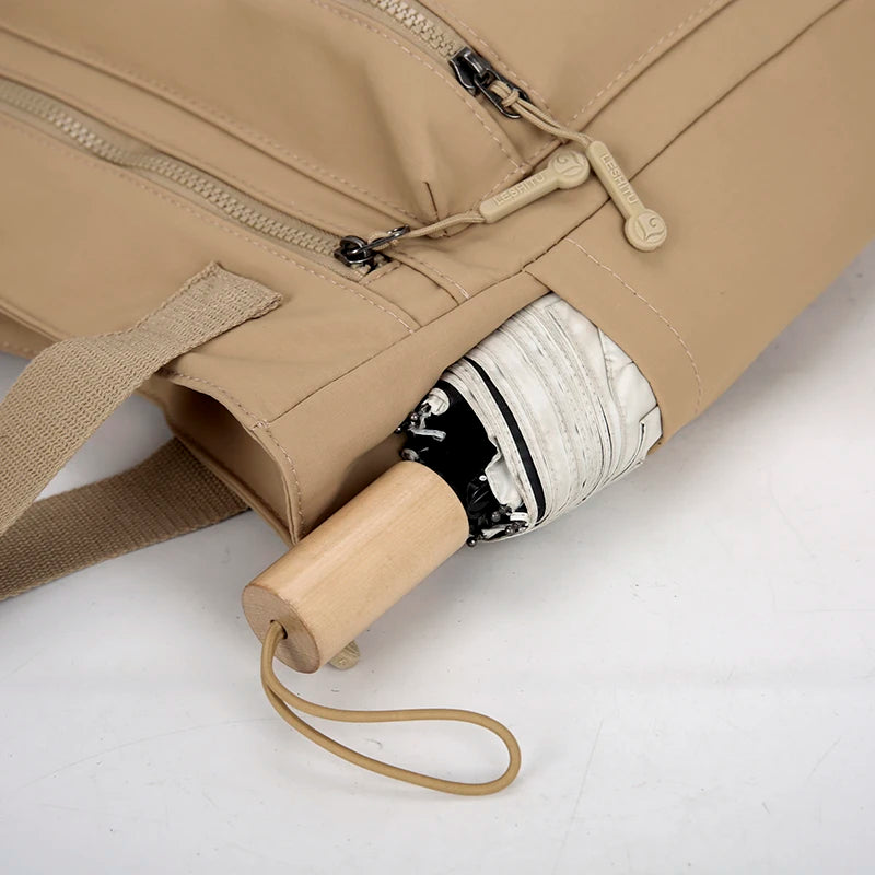 Women Tote Bag Large Capacity Waterproof Canvas Eco-friendly Shoulder Handbag Work School Travel Shopping Daily Essential