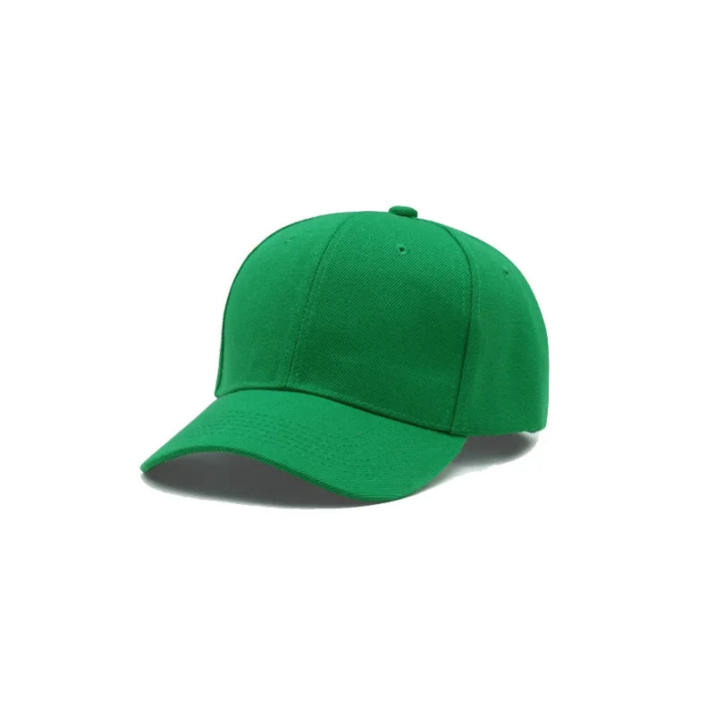 Customized Printed Logo DIY Baseball Cap Unisex Adjustable Men Women Sport Trucker Hat Solid Color Personalized Caps