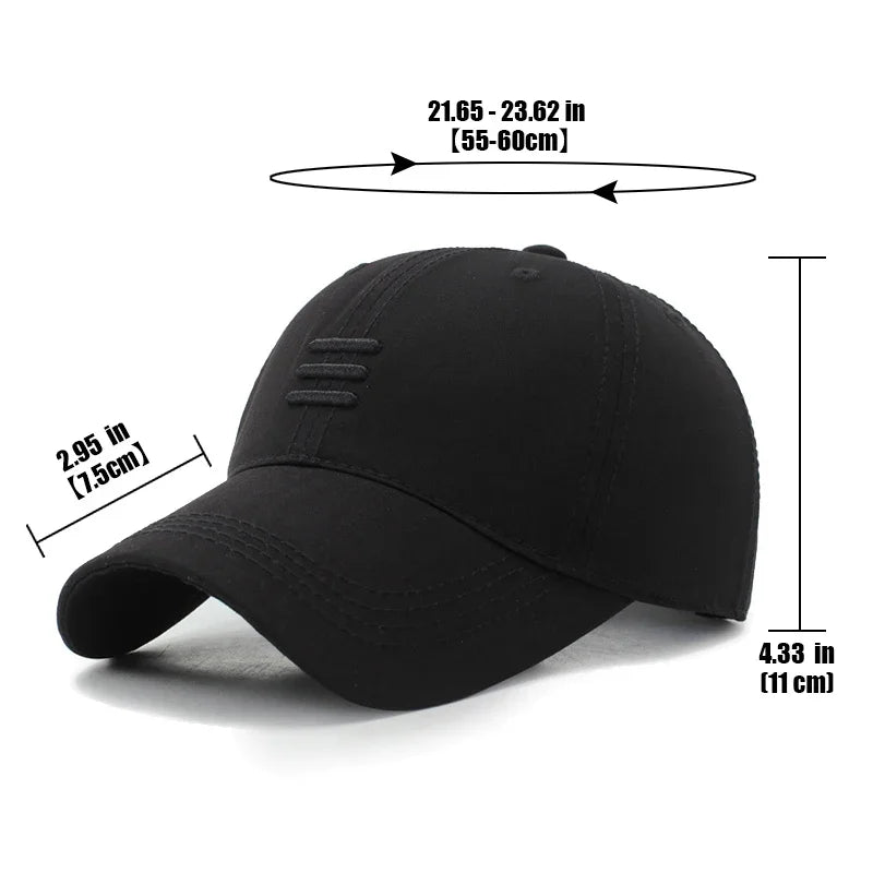 2027 A New Stylish and Soft-brimmed Baseball Cap with A Rugged Outdoor Sports and Casual Look. Suitable for Both Men and Women.