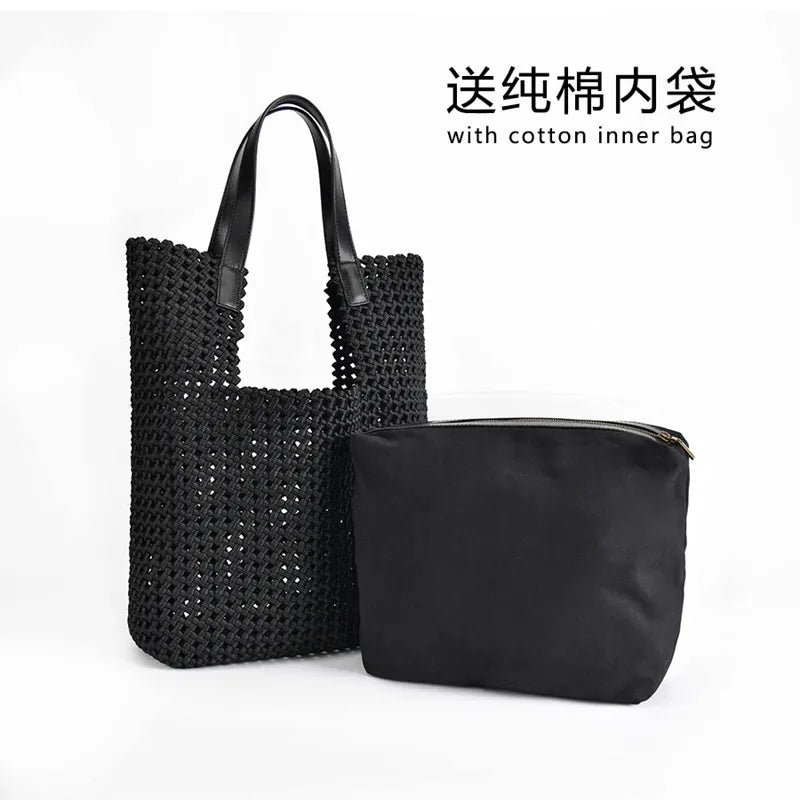 2026 new hand-woven shoulder bag large capacity ladies Europe and the United States fashion bag network red hot