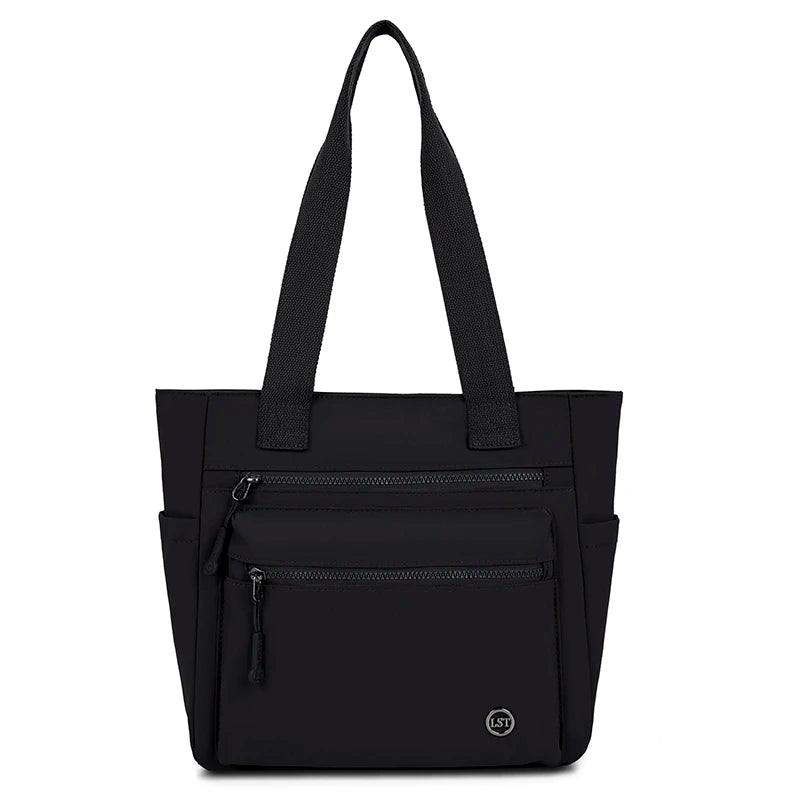 Women Tote Bag Large Capacity Waterproof Canvas Eco-friendly Shoulder Handbag Work School Travel Shopping Daily Essential