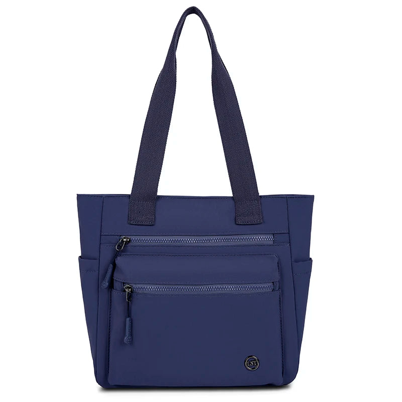 Women Tote Bag Large Capacity Waterproof Canvas Eco-friendly Shoulder Handbag Work School Travel Shopping Daily Essential