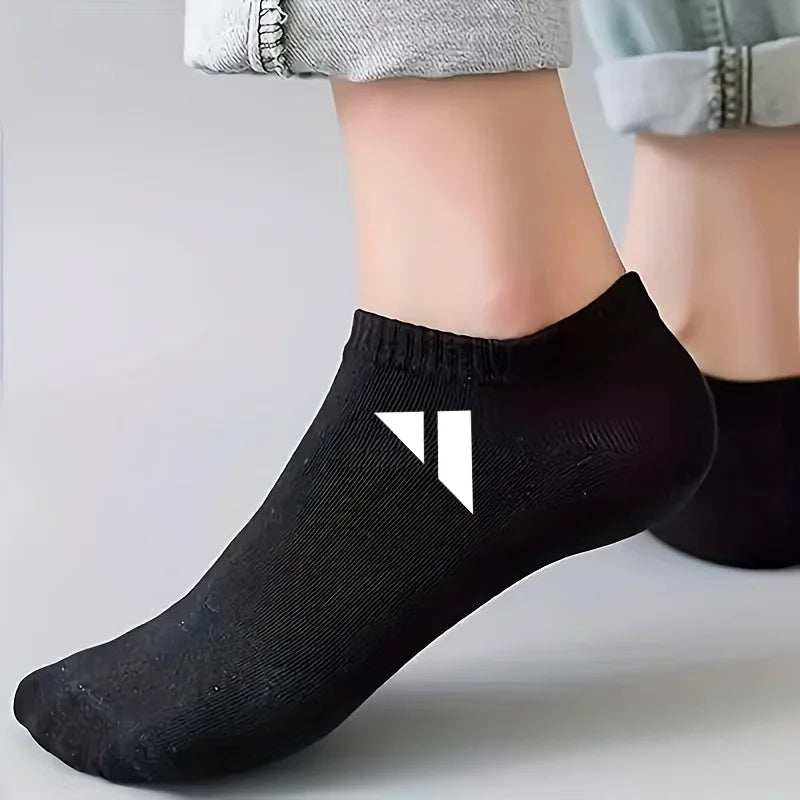 3 Pairs of Sports Socks, Comfortable Elastic Cuffs, Moisture Wicking, Breathable, Suitable for Daily Casual Sports