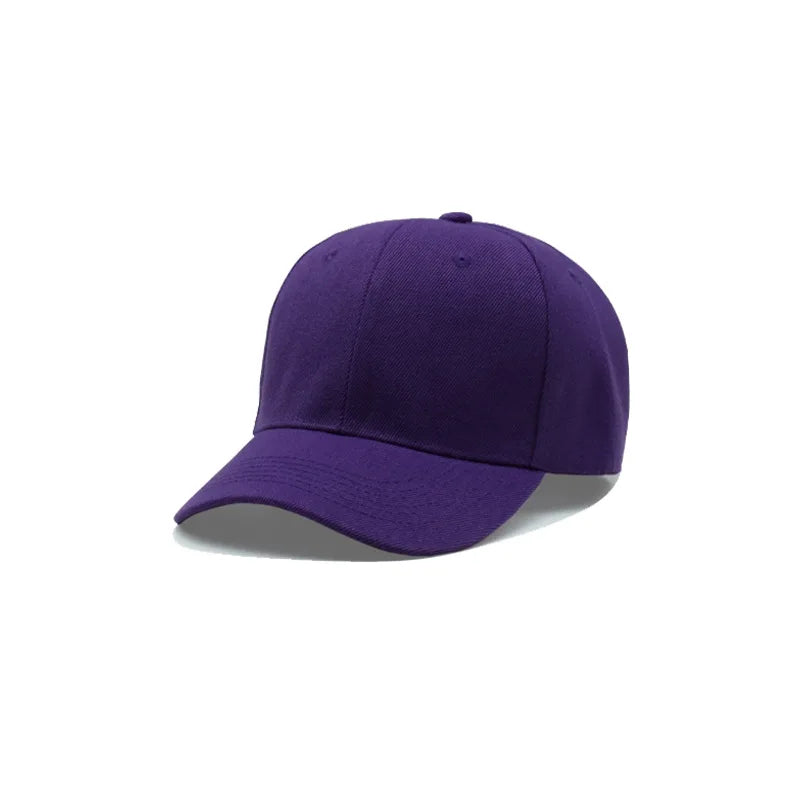 Customized Printed Logo DIY Baseball Cap Unisex Adjustable Men Women Sport Trucker Hat Solid Color Personalized Caps
