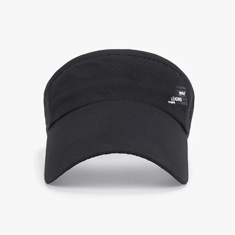 Fashion Summer Sport Outdoor Sun Hats Big Brim Empty Top Baseball Caps Quick Dry Hats for Women&  Men Golf Hat