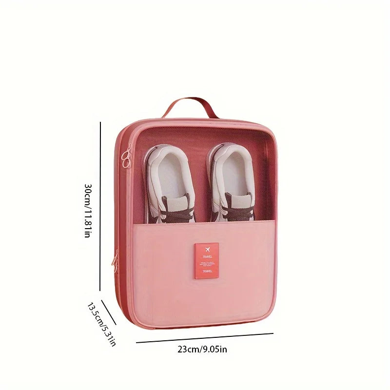Shoe Bags for Travel Holds 3 Pair of Shoes Travel Bag for Packing Portable Shoe Cubes for Travel Waterproof Organizer Bag